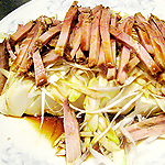 叉焼と豆腐のタレカケ